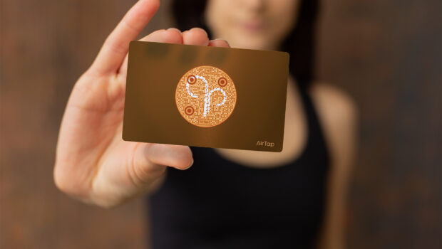 AirTap Digital Card-Gold